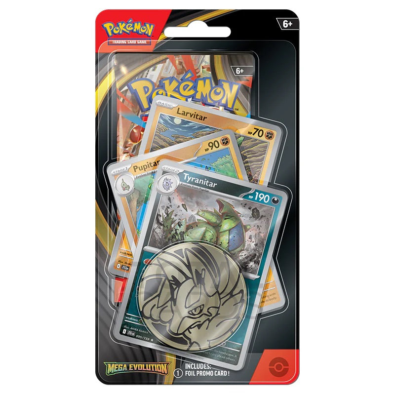 Pokemon - Mega Evolution - Base Set - Premium Checklane Blister - Tyranitar