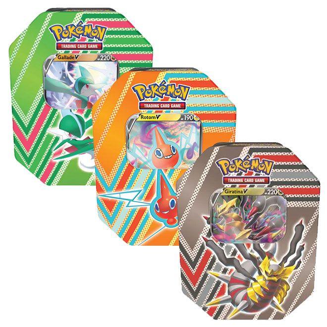 Pokemon - Hidden Potential Tins - Giratina V, Gallade V & Rotom V