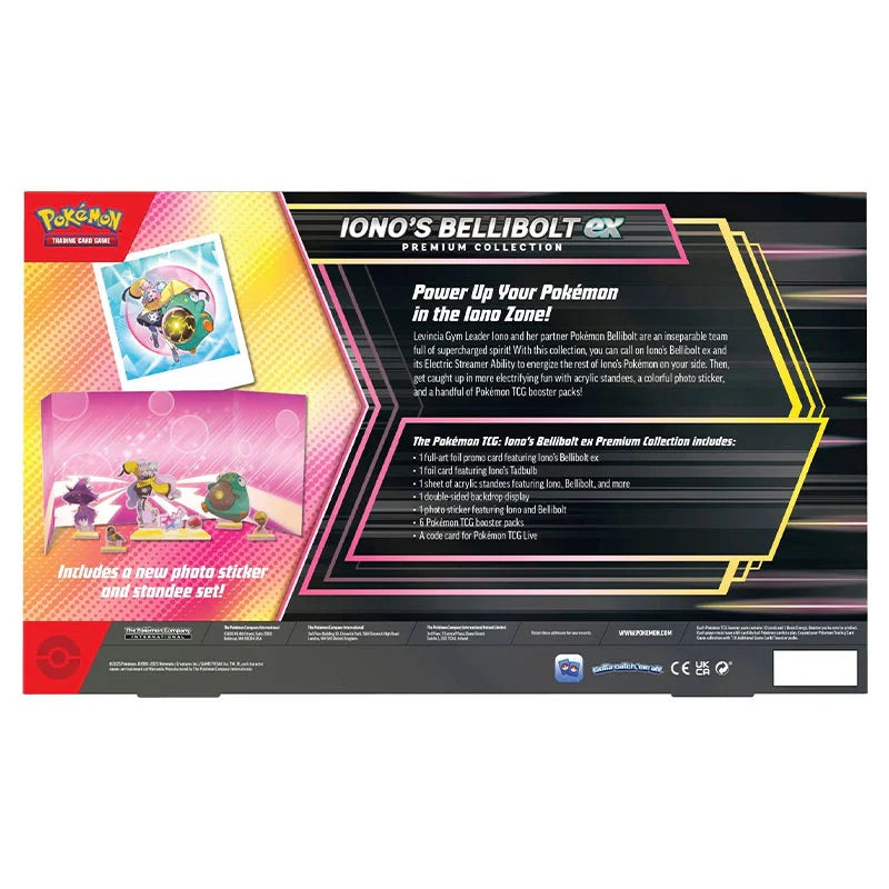 Pokemon - Iono’s Bellibolt ex Premium Collection
